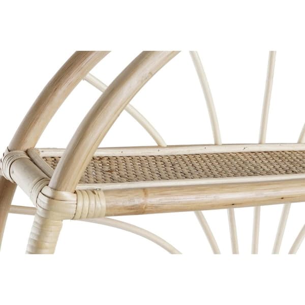 Hyller DKD Home Decor Vegg Naturell Rotting 2 Hyller (60 x 14 x 60 cm)