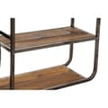 Miniatyrbilde 2 av 4: Hyller DKD Home Decor Svart Mørkebrunt Tre Metall Speil 73 x 19 x 50 cm
