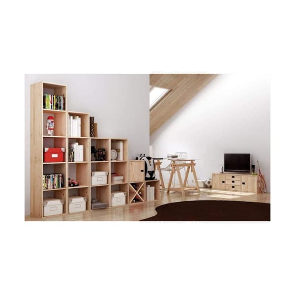 Hyller Astigarraga 2x2 Dinamic Furutre (70,8 x 70,8 x 33 cm)