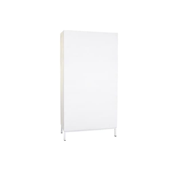 Hyller DKD Home Decor Hvit Metall Treverk av mangotre 90 x 40 x 180 cm