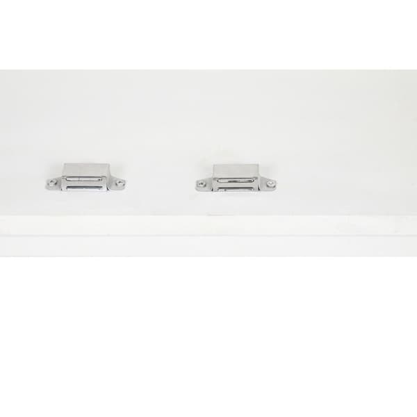 Hyller DKD Home Decor Hvit Metall Treverk av mangotre 90 x 40 x 180 cm