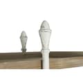 Miniatyrbilde 3 av 5: Hyller DKD Home Decor Hvit Naturell Metall Gran Grantre 40 % Metall 190 x 40 x 200 cm