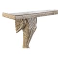 Miniatyrbilde 4 av 4: Hyller DKD Home Decor Hvit Naturell Treverk av mangotre 78 x 15 x 28 cm