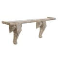 Miniatyrbilde 2 av 4: Hyller DKD Home Decor Hvit Naturell Treverk av mangotre 78 x 15 x 28 cm