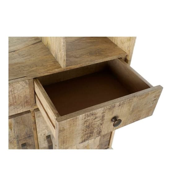 Hyllyt DKD Home Decor Metalli Mangopuu (95 x 40 x 170 cm)
