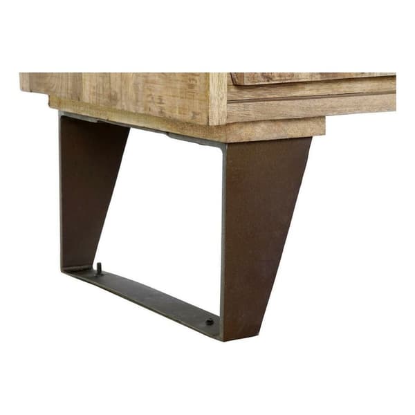 Hyllyt DKD Home Decor Metalli Mangopuu (95 x 40 x 170 cm)