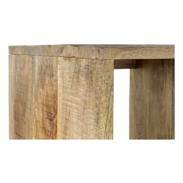 Hyllyt DKD Home Decor Metalli Mangopuu (95 x 40 x 170 cm)