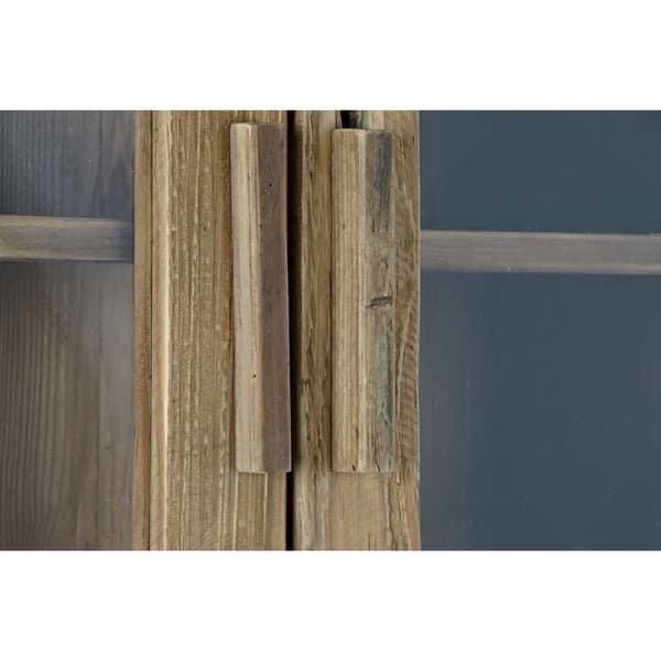 Hyllyt DKD Home Decor Kristalli Luonnollinen Recycled Wood 4 Hyllyt (90 x 40 x 160 cm)
