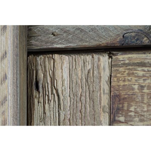 Hyllyt DKD Home Decor Kristalli Luonnollinen Recycled Wood 4 Hyllyt (90 x 40 x 160 cm)