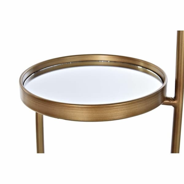 Hyllyt DKD Home Decor 4 Hyllyt Peili Metalli Kupari (43 x 35 x 113 cm)