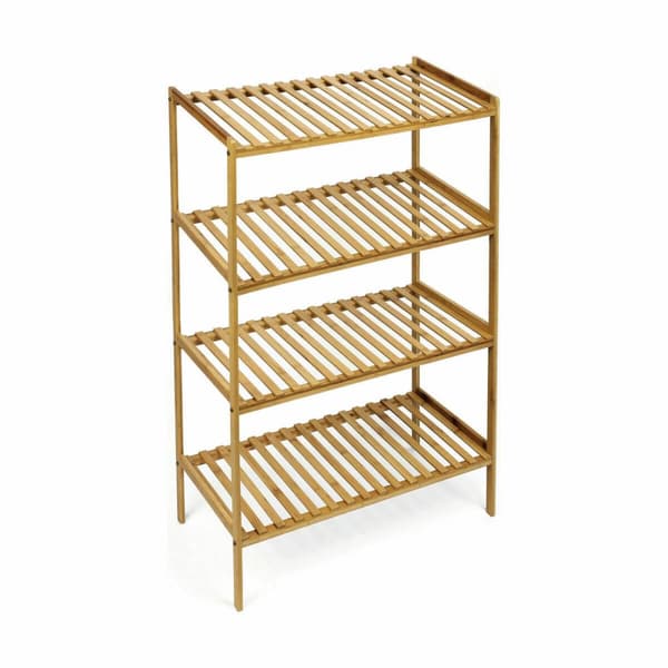 Hyllyt Confortime Ruskea 4 Hyllyt Bambu 70 x 35 x 100 cm (2 osaa)