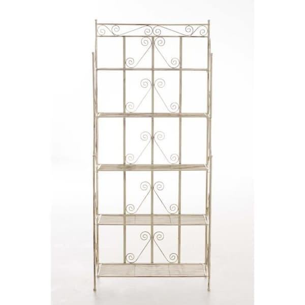 Hylla - CLP - Ciara - Smide - Antik kräm - 173 cm - Fällbar