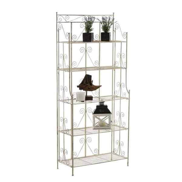 Hylla - CLP - Ciara - Smide - Antik kräm - 173 cm - Fällbar