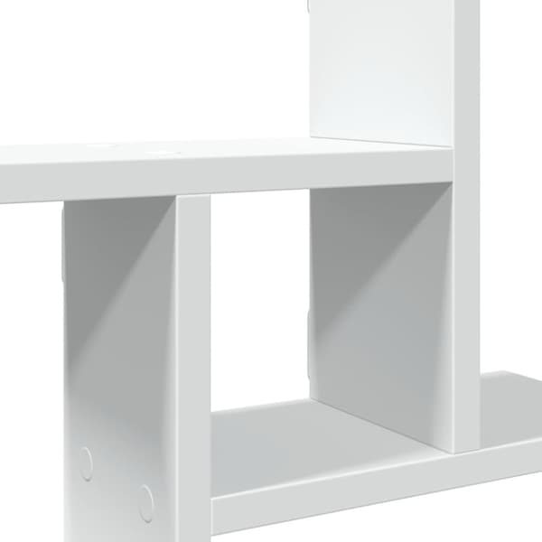 vidaXL Seinähyllyt 2 kpl valkoinen 50x12x50 cm tekninen puu