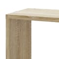 Miniatyrbilde 8 av 10: vidaXL Veggmontert hjørnehylle sonoma eik 45x45x147 cm konstruert tre