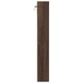 Miniatyrbilde 6 av 11: vidaXL Hyller brun eik 60x8,5x58 cm konstruert tre