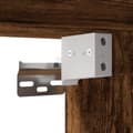 Miniatyrbilde 9 av 11: vidaXL Hyller røkt eik 60x8,5x58 cm konstruert tre