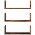 Pikkukuva 5 / 11: vidaXL Seinähyllyt 3 kpl vanha puu 58x18x18 cm tekninen puu