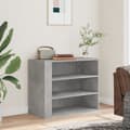 Miniatyrbilde 4 av 11: vidaXL Veggskap betonggrå 75x35x60 cm konstruert tre