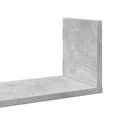 Miniatyrbilde 8 av 11: vidaXL Vegghyller 3 stk betonggrå 58x18x18 cm sponplate