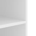 Miniatyrbilde 9 av 11: vidaXL Veggskap hvit 75x35x60 cm konstruert tre