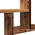 Miniatyrbilde 9 av 11: vidaXL Vegghyller 2 stk gammelt tre 50x12x50 cm konstruert tre