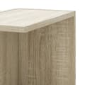 Miniatyrbilde 8 av 10: vidaXL Veggmontert hylle sonoma eik 36,5x36,5x140 cm konstruert tre