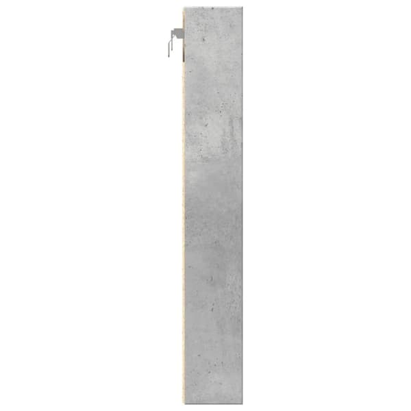 vidaXL Hylle betonggrå 60x8,5x58 cm konstruert tre