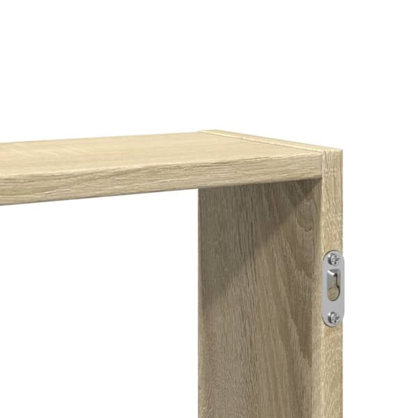 Vägghylla sonoma-ek 99x15x60 cm konstruerat trä