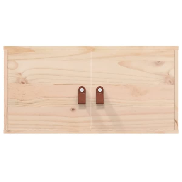 vægskab 60x30x30 cm massivt fyrretræ