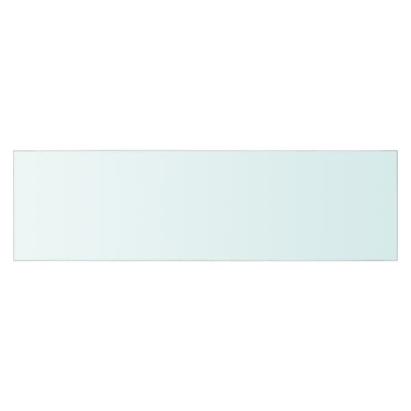 hylder 2 stk. glaspanel 70 x 20 cm klar