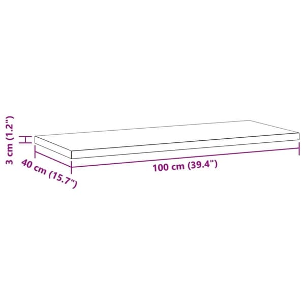 Seinähyllyt 2 kpl 100x40x3 cm musta ruostumaton teräs