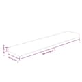 Miniatyrbild 4 av 4: Hyllplan 100x20x4 cm obehandlad massiv ek