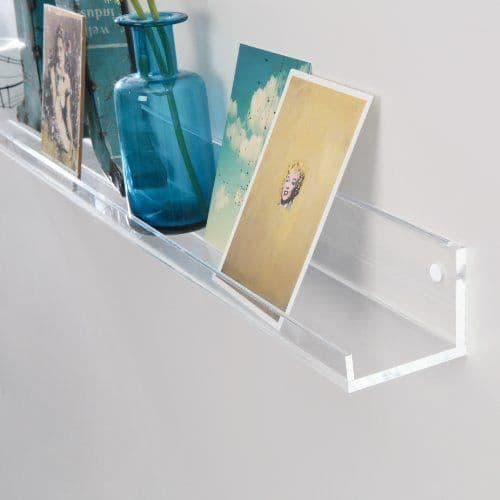 Sigel GA111 transparent hylla med tavla galleri 50cm transparent