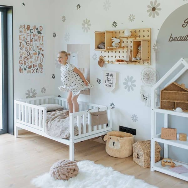 Pegboard Montessori avoin hylly