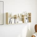 Miniatyrbilde 4 av 10: vidaXL Veggskap 100x18x40 cm sonoma eik konstruert tre