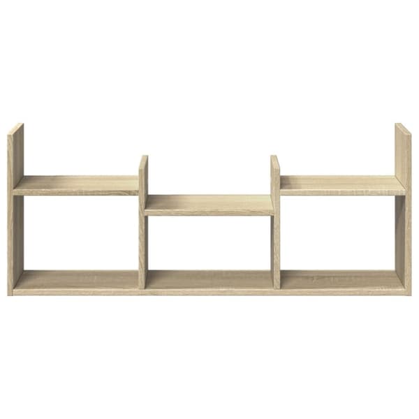 vidaXL Veggskap 100x18x40 cm sonoma eik konstruert tre
