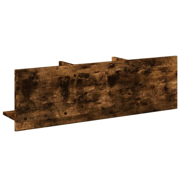 vidaXL Veggskap 100x16,5x30 cm røkt eik konstruert tre