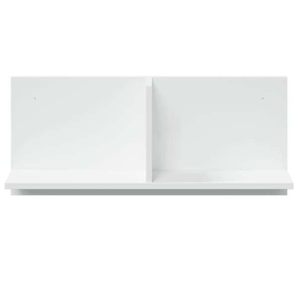 vidaXL vægskab 70x16,5x30 cm konstrueret træ hvid