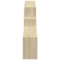 Miniatyrbilde 6 av 11: vidaXL Veggskap 158x18x53 cm sonoma eik konstruert tre