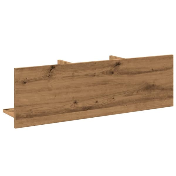 vidaXL Veggskap 100x16,5x30 cm artisan eik konstruert tre