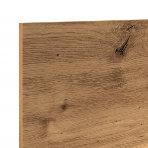 vidaXL Veggskap 100x16,5x30 cm artisan eik konstruert tre