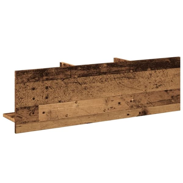 vidaXL Veggskap 100x16,5x30 cm gammelt tre konstruert tre