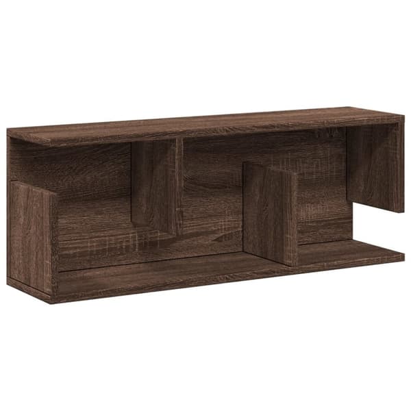 vidaXL Väggskåp 80x20x30 cm brun ek konstruerat trä
