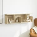 Miniatyrbilde 4 av 10: vidaXL Veggskap 100x20x30 cm sonoma eik konstruert tre