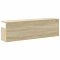 Miniatyrbilde 7 av 10: vidaXL Veggskap 100x20x30 cm sonoma eik konstruert tre