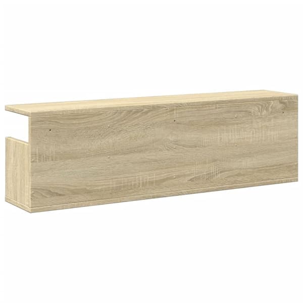 vidaXL Veggskap 100x20x30 cm sonoma eik konstruert tre
