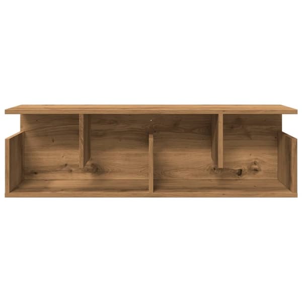 vidaXL Väggskåp 100x20x30 cm artisian ek konstruerat trä