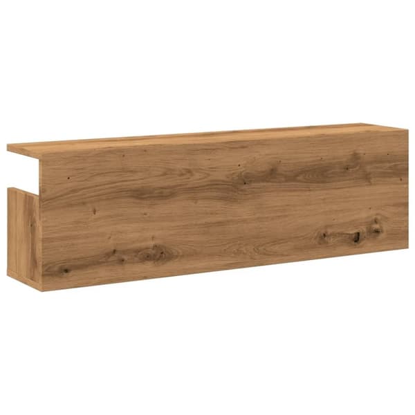 vidaXL Väggskåp 100x20x30 cm artisian ek konstruerat trä