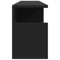 Miniatyrbilde 6 av 10: vidaXL Veggskap 80x20x30 cm svart konstruert tre